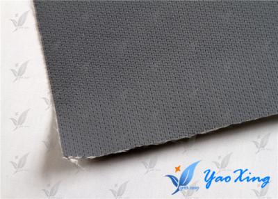 China 100m Lengte Gray Silicone Coated Fiberglass Fabric voor Brandgordijn Te koop