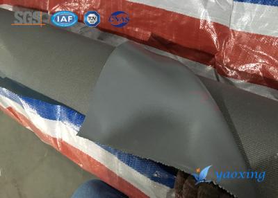 China Grey Silicone Coated Fiberglass Fabric For New Energy Vehicles for sale