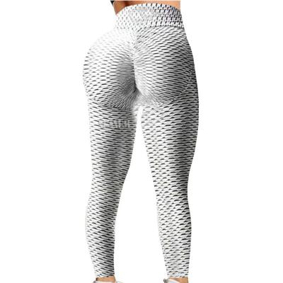 China Lifting Pants Yoga Legging Women Sportswear Fitness Yoga Running Hip Breathable Pants With Mesh High Waist Yoga Pants for sale