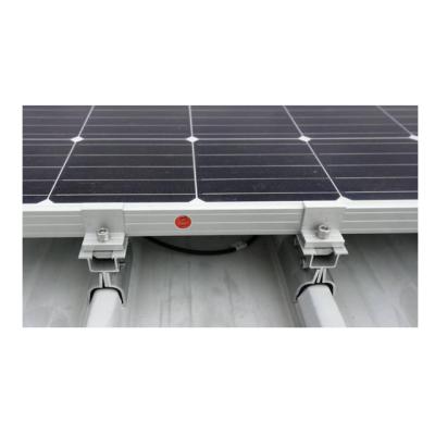 China Stainless steel solar roof clamp, roof mount solar panel, roof solar system for sale