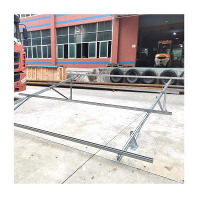 China AL 6005-T5 & Steel CE/ISO/TUV Certified C Steel Ground Solar Bracket, Galvanized Steel Bracket, Frame Panel Mount for sale