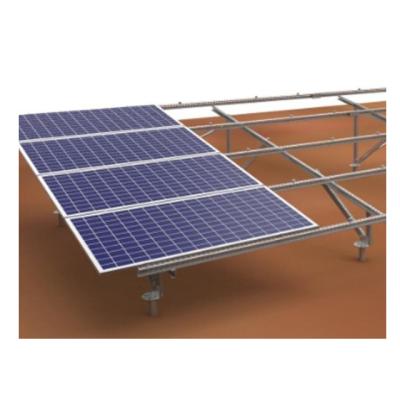 China Solar Ground Mount 23kw , 100kw Solar Panel Ground Steel Solar Ground Screw AZM Ground Mount System AZM for sale