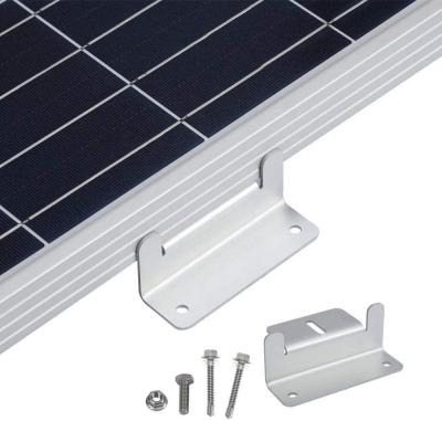 China Marine Style 4pcs Z Solar Panel Mounting Kits 4 Aluminum Brackets For Solar Panel Kit for sale