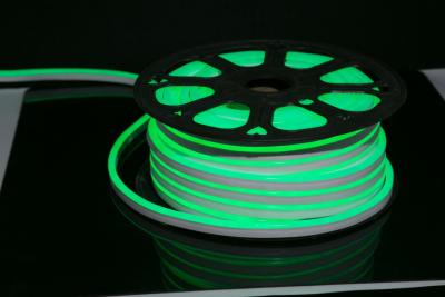 China Waterproof IP67 Neon Led Strip Lights SMD 2835 Green Color For Hotel / KTV for sale