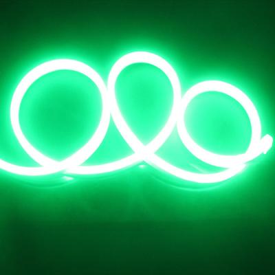 China Ultra Slanke Neon Geleide Flexibele 120 LEDs Groene Kleur 5mm X 13mm van Strooklichten Grootte Te koop