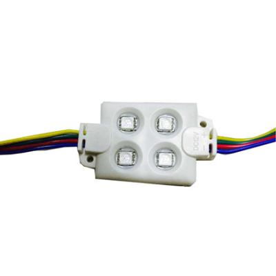 Cina Il modulo di RGB LED accende 12 volt 0,96 watt per la finestra IP65 impermeabile di stanza frontale di negozio in vendita