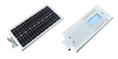 Chine L'alliage d'aluminium a intégré le réverbère solaire de LED, 18W tout dans un réverbère solaire à vendre