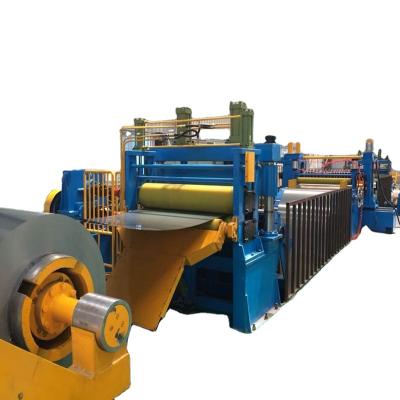 China Construction worksÂ   NEW Hydraulic Cut to Strip Slitter Machine Stainless Steel Carbon Steel Coil Slitting Line Machine for sale