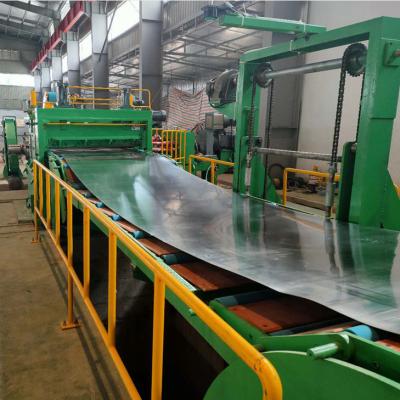 China Construction worksÂ   Automatic Stainless Steel Sheet Slitting Line Steel Coil Cutting With Double Head Slitting Machinery Equipment for sale