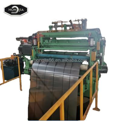 China Construction worksÂ   Automatic Carbon Steel Shearing Machine Sheet Metal Processing Slitting Machine Line Manufacturer for sale