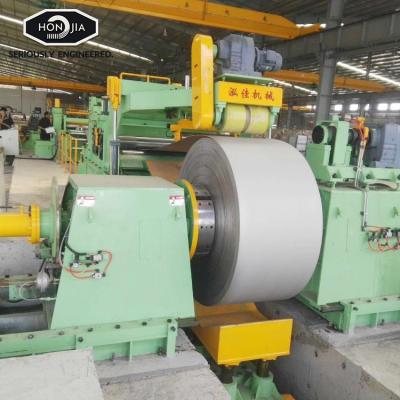 China Construction worksÂ   CNC Carbon Seel Line CR HR Sheet Metal Stainless Steel Slitting Machine Coil Slitting Line Equipment for sale