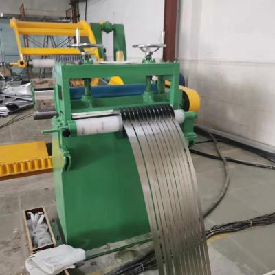 China Reasonable structure economical stainless steel and carbon steel coil slitting line machine iron coil cutting to strip machine equipment for sale