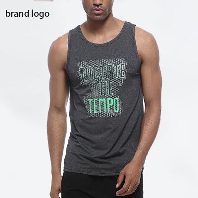 China Breathable Logo Summer Custom Sports Pro Running Quick-drying Moisture Wicking Sport Wear Fitness Gym Basketball Jogging Vest Men for sale