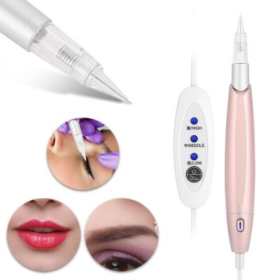 China Fashion Factory OEM Makeup Machine Charming Permanent Princess Microblading Pen Tattoo Machine Kit For Micropigmentation for sale