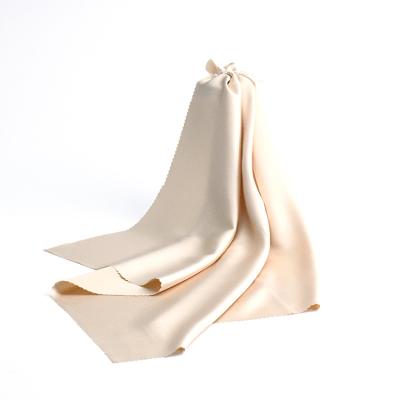 China China Professional Customized Double Faced Color Dobby Stretch Silk Satin Fabric for sale