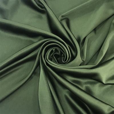 China Double faced high quality durable using various 30mm satin fabric wholesale dyed pure silk fabric for sale