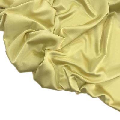 China Double faced high quality durable using various 30mm satin fabric wholesale dyed pure silk fabric for sale