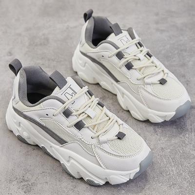 China Fashion Trend Custom Logo Women's High Quality Casual Shoes Style Walking Shoes Fashion Sneakers Running Sport Shoes For Women And Ladies for sale