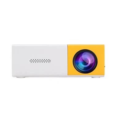 China Hot Selling Short Portable Mini Home Theater Pocket Jet Cinema YG300 Smart Projector YG300 Yellow Black Color for sale