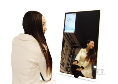 China 115W Interactive Mirror LCD Display Wall Mount 550 Nits Brightness for sale