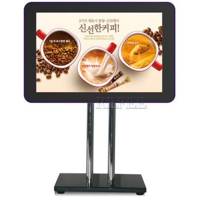 China Commercial LCD Display Restaurant Digital Signage Android Touch Tablet With Rooted System for sale