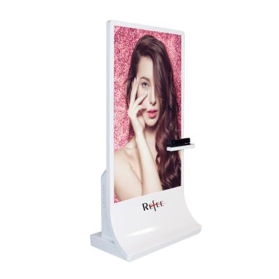 China 65 Inch Free Standing Kiosk Digital Signage Player , Interactive Screen With Kinect Camera for sale