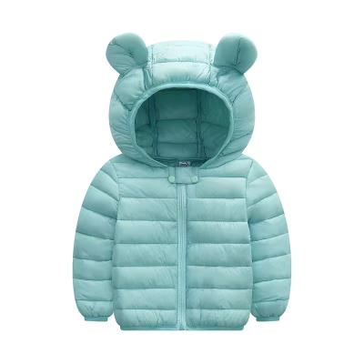 China Children anti-shrink lightweight down new cotton padded baby boys and girls jackets children's jackets 4 y padded jackets for sale