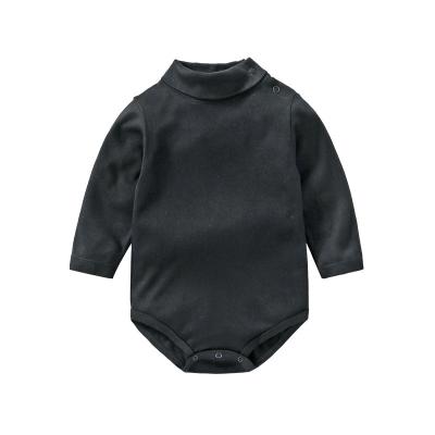 China 100% Pure Cotton High Quality Cotton Long Sleeve Baby Jumpsuit 0-3 Months Baby Boy Romper USA Newborn Baby Romper for sale