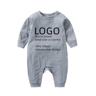 China 100% USA Newborn Baby Romper Long Sleeeves Long Sleeves Baby Pants Overalls Cotton Custom LOGO for sale