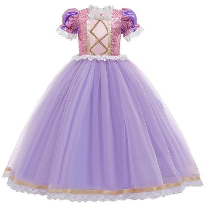 China Princess Baptism Party Dresses Le Pei Sophia Snow Queen Dresses Birthday Anti-Static Fashion Children's Dresses for sale