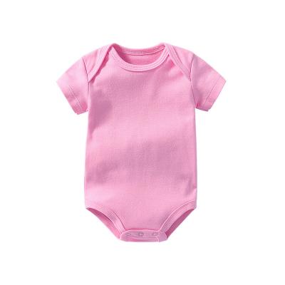 China 2022 pure natural organic rabbit baby romper baby cotton T-shirt outlet factory outlet baby clothes rompersneutral for sale