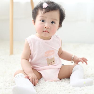 China Soft Thin Bamboo Vest NEWBORN Fiber Baby Romper Summer Baby Triangular Baby Sleep Suits JUMPSUIT for sale