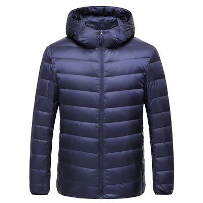 China Hot Autumn Trend Men's Hooded Jacket Lightweight Breathable Down Jacket for sale