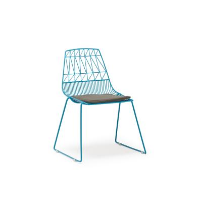 China Water Proof Metal Frame Aluminum Dining Chair Restaurant Metal Stacking Chair Aluminum Restaurant Metal Dining Chair for sale