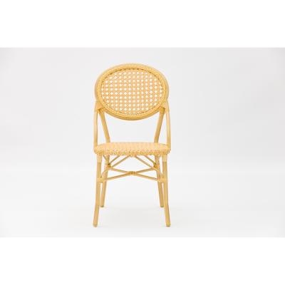 China Water Proof Modern Dining Chair Rattan Beach Chair Rattan Aluminum Rattan Dining Chair On Sale for sale