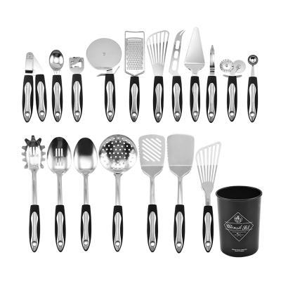 China Factory direct sales viable kitchen utensils cookware sets kitchenware set kitchenware stainless steel for sale