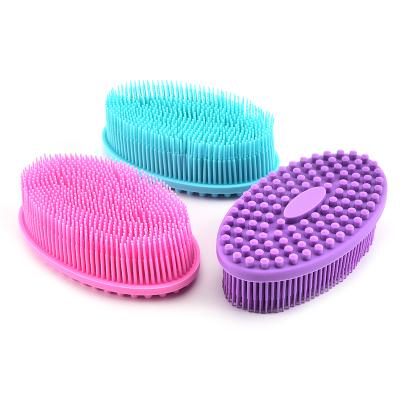 China Viable Manufacturers Recommend Soft Silicone Brush Silicone Personal Cleaning Tools Silicone Cleaning Brush for sale