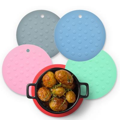 China Amazon Viable Success Silicone Pot Holder Tripod Heat Resistant Mats, Hot Pads, Non Slip Tripod for Hot Dishes for sale