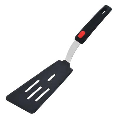 China Amazon Success Viable Silicone Frying Spatula Kitchen Spatula On Stick Cookware Set for sale