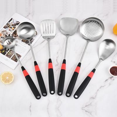 China Wholesale non-stick eco-friendly kitchen utensils set viable factory and silicone cookware for sale