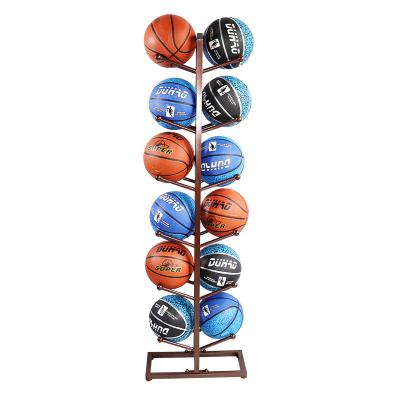 China Durable Metal Minimalist High Quality Equipment Rack Sports Ball Equipment Display Storage Rack Sports Ball Rack for sale