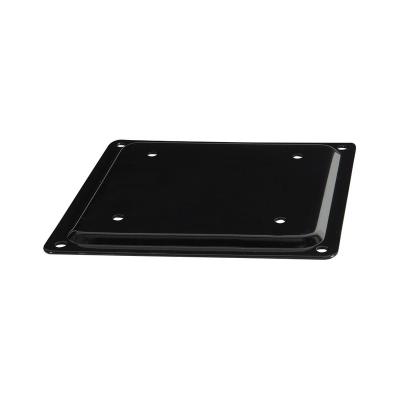 China Fixed Patio Anchor Plate Black High-caliber Anchor Support Plate 6 in. x 6 in. for sale