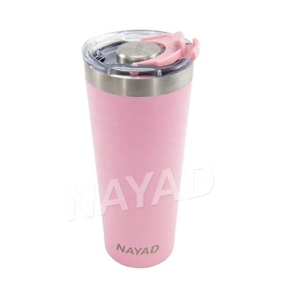 China 2021Hot sale NAYAD new design 20oz stainless steel vacuum flask PORTABLE insulated water bottle for promotion for sale