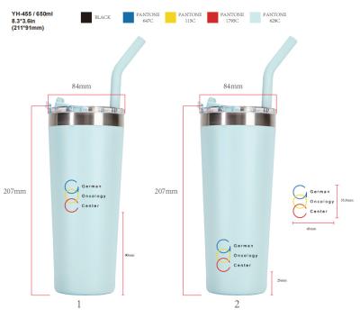 China All YH-455 650ml Stainless Steel Water Bottle for sale