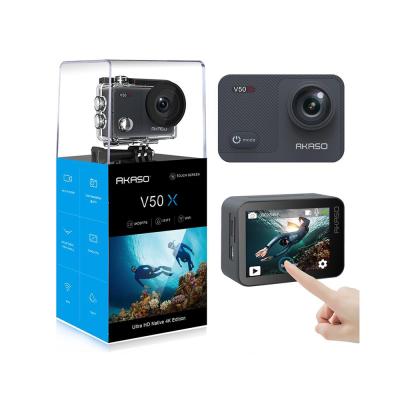 China Vlog Youtube Vlog Youtube Akaso v50x Pro 4k Pro Stream Camera 4k Pro Action Sj7000 4K Sports Broadcast 1080P Wide Angle Sports Camera for sale