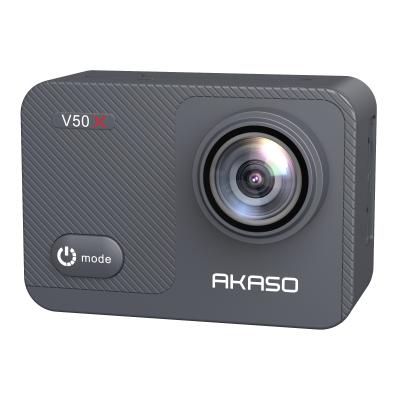 China 4k Camera Vlog Youtube Akaso v50x Outdoor Video 4K Wifi Dv Watch With 100Fps High Speed ​​Cam Sports Camera Mini Camcorders Sport Action 1080P for sale