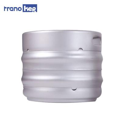 China Reuse AISI 304 Food Grade 20l 30l 50l Beer Keg Stainless Steel 304 Sliver Color Empty Beer Keg for sale