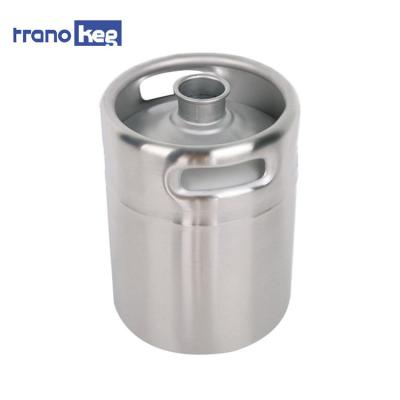 China Small Stainless Steel Mini Keg ODM/OEM Home Beer 2 Liters Brew Portable Empty Draft Beer Keg for sale