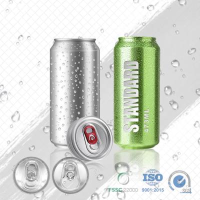 China Standard Beverage 473ml 16oz Beverage Foil Can Wholesale Aluminum Beverage Can For 473ml for sale