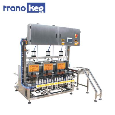 China food & Automatic Beverage Factory Beer Keg Combine Seal And Filler, Washing And Filling Machine for sale